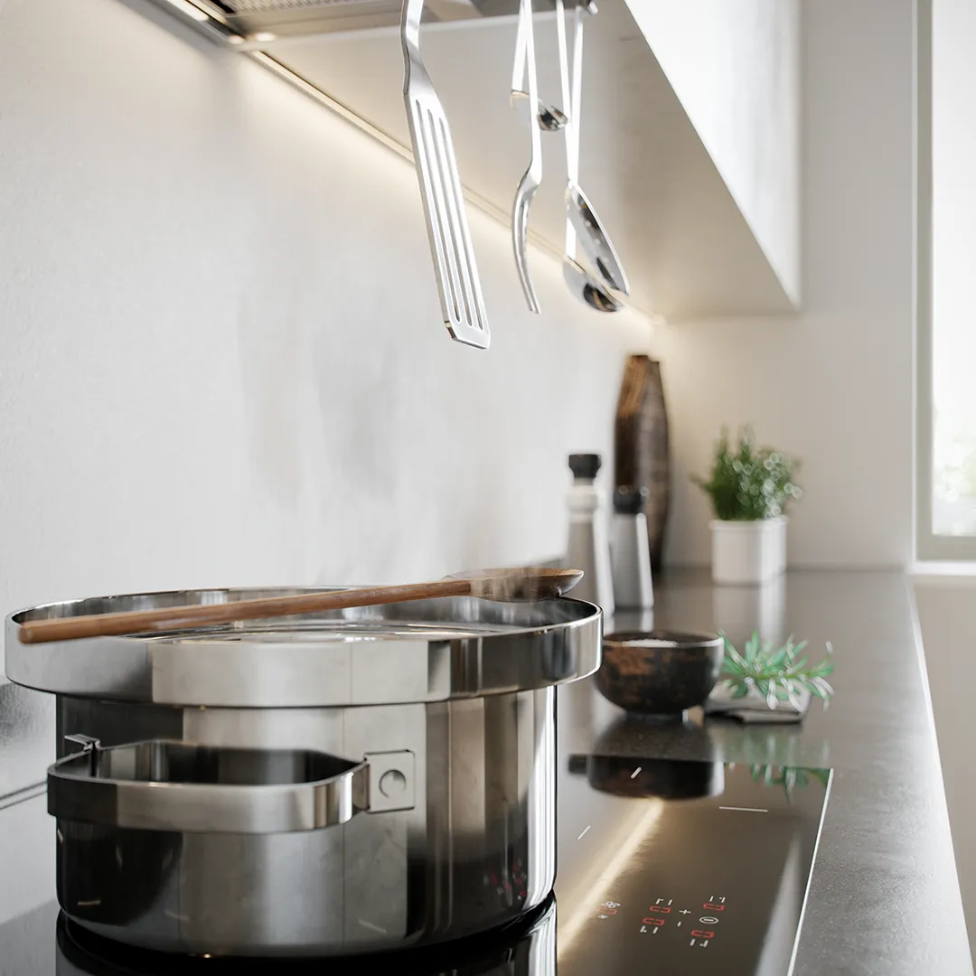 Dettaglio cucina Etienne Ferrara